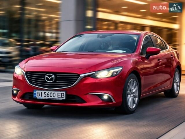 Красный Мазда 6, объемом двигателя 2.49 л и пробегом 230 тыс. км за 13999 $, фото 1 на Automoto.ua
