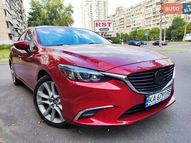 Красный Мазда 6, объемом двигателя 2.49 л и пробегом 285 тыс. км за 11700 $, фото 1 на Automoto.ua