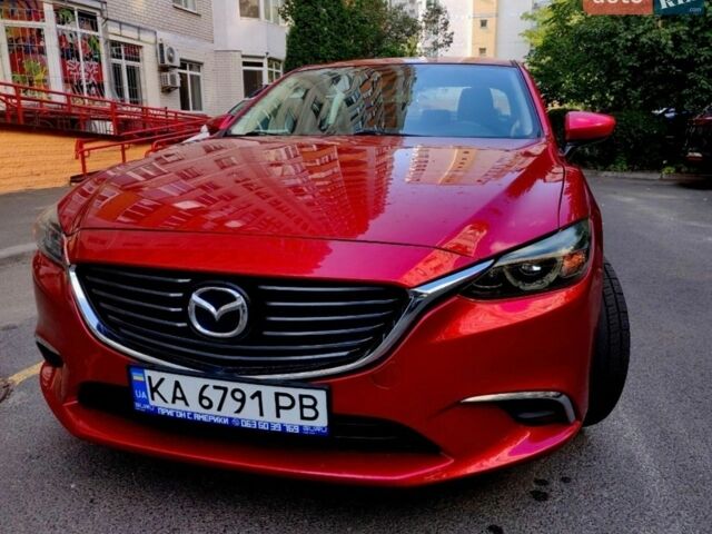 Красный Мазда 6, объемом двигателя 2.49 л и пробегом 290 тыс. км за 10800 $, фото 1 на Automoto.ua