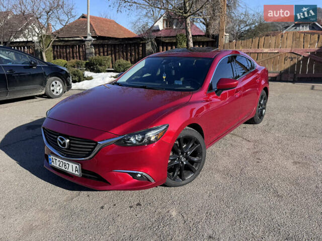 Красный Мазда 6, объемом двигателя 2.49 л и пробегом 149 тыс. км за 12499 $, фото 1 на Automoto.ua