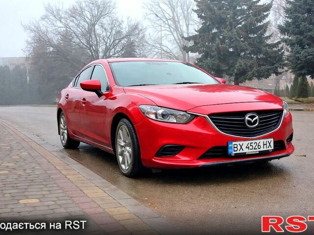 Красный Мазда 6, объемом двигателя 2.5 л и пробегом 185 тыс. км за 12000 $, фото 1 на Automoto.ua