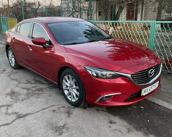 Красный Мазда 6, объемом двигателя 2.49 л и пробегом 226 тыс. км за 15200 $, фото 1 на Automoto.ua