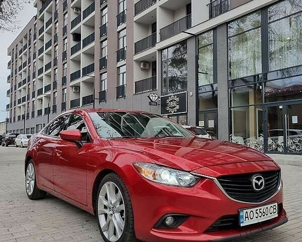 Красный Мазда 6, объемом двигателя 2.5 л и пробегом 192 тыс. км за 12200 $, фото 1 на Automoto.ua