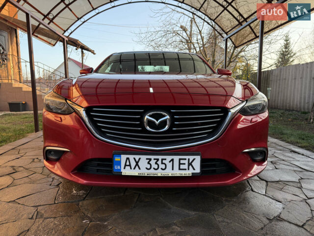 Червоний Мазда 6, об'ємом двигуна 2.19 л та пробігом 50 тис. км за 16900 $, фото 1 на Automoto.ua
