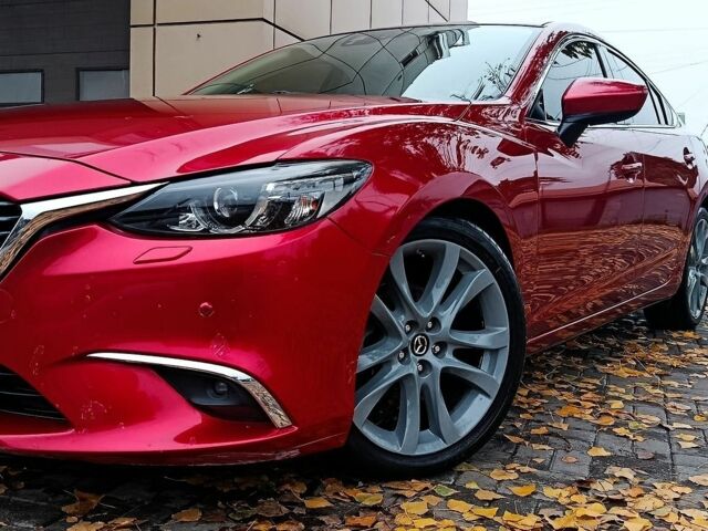 Красный Мазда 6, объемом двигателя 2.49 л и пробегом 108 тыс. км за 13000 $, фото 1 на Automoto.ua