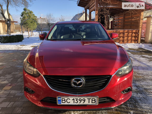 Красный Мазда 6, объемом двигателя 2.49 л и пробегом 135 тыс. км за 13400 $, фото 1 на Automoto.ua