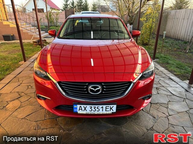 Красный Мазда 6, объемом двигателя 2.2 л и пробегом 50 тыс. км за 16999 $, фото 1 на Automoto.ua