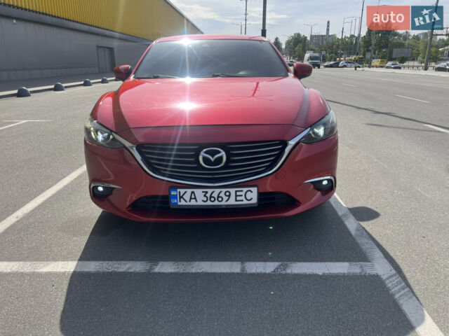Красный Мазда 6, объемом двигателя 2.49 л и пробегом 126 тыс. км за 12750 $, фото 1 на Automoto.ua