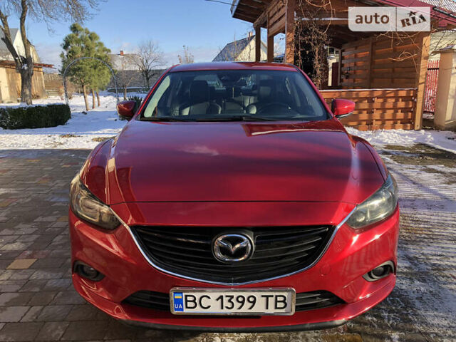 Красный Мазда 6, объемом двигателя 2.49 л и пробегом 135 тыс. км за 15000 $, фото 1 на Automoto.ua