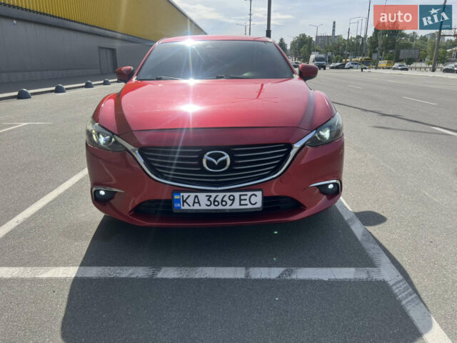 Красный Мазда 6, объемом двигателя 2.49 л и пробегом 126 тыс. км за 11900 $, фото 1 на Automoto.ua
