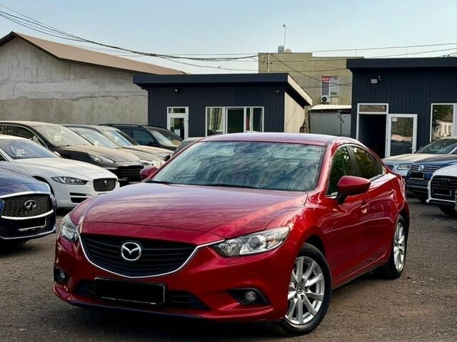 Красный Мазда 6, объемом двигателя 2 л и пробегом 85 тыс. км за 14500 $, фото 1 на Automoto.ua