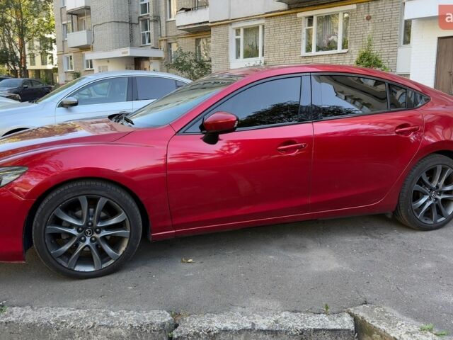 Червоний Мазда 6, об'ємом двигуна 2.49 л та пробігом 203 тис. км за 13000 $, фото 1 на Automoto.ua