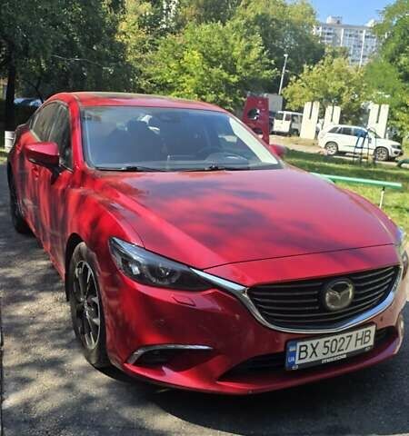 Красный Мазда 6, объемом двигателя 2.49 л и пробегом 155 тыс. км за 17000 $, фото 1 на Automoto.ua