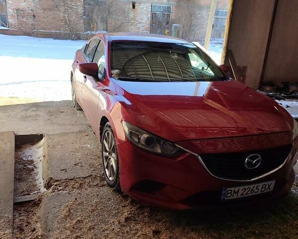 Красный Мазда 6, объемом двигателя 2.49 л и пробегом 207 тыс. км за 10300 $, фото 1 на Automoto.ua