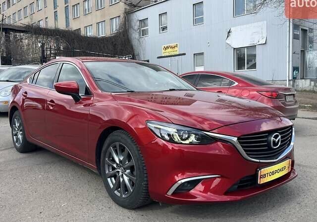 Червоний Мазда 6, об'ємом двигуна 2.49 л та пробігом 124 тис. км за 13800 $, фото 1 на Automoto.ua