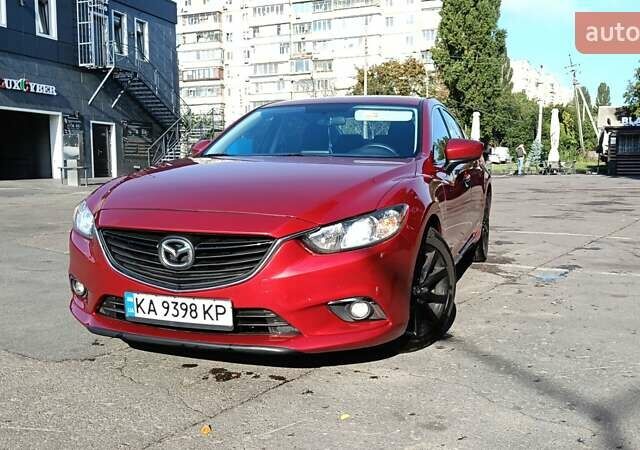 Красный Мазда 6, объемом двигателя 2.5 л и пробегом 150 тыс. км за 13900 $, фото 1 на Automoto.ua