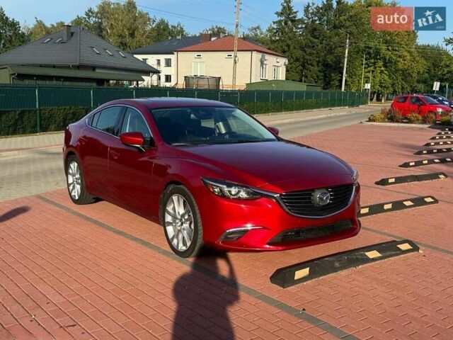Красный Мазда 6, объемом двигателя 2.49 л и пробегом 205 тыс. км за 15200 $, фото 1 на Automoto.ua