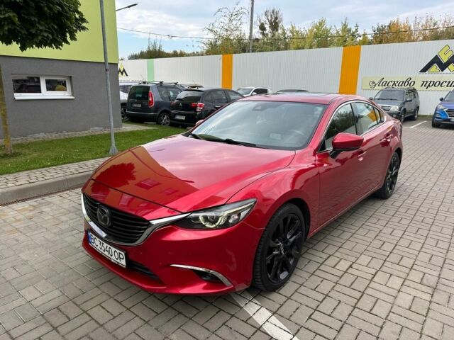 Красный Мазда 6, объемом двигателя 2.5 л и пробегом 160 тыс. км за 16900 $, фото 1 на Automoto.ua