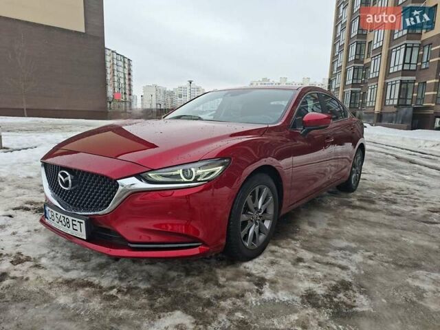 Красный Мазда 6, объемом двигателя 2.49 л и пробегом 166 тыс. км за 14400 $, фото 1 на Automoto.ua