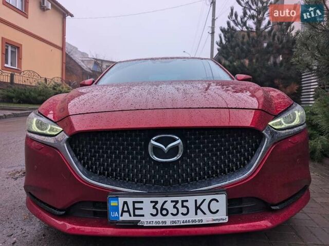 Красный Мазда 6, объемом двигателя 2 л и пробегом 66 тыс. км за 16700 $, фото 1 на Automoto.ua
