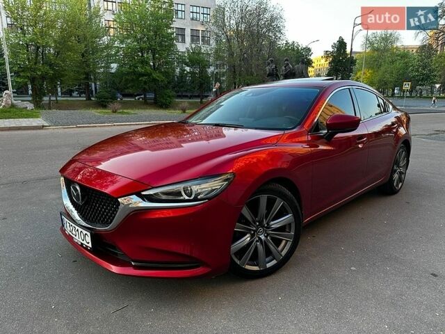 Красный Мазда 6, объемом двигателя 2.49 л и пробегом 126 тыс. км за 16500 $, фото 1 на Automoto.ua