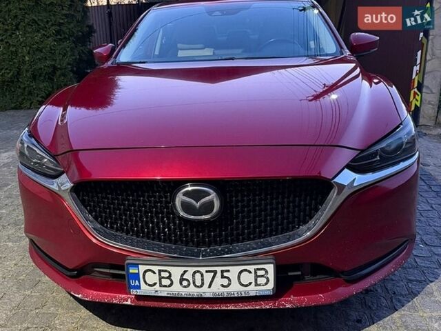 Красный Мазда 6, объемом двигателя 2.49 л и пробегом 128 тыс. км за 11500 $, фото 1 на Automoto.ua