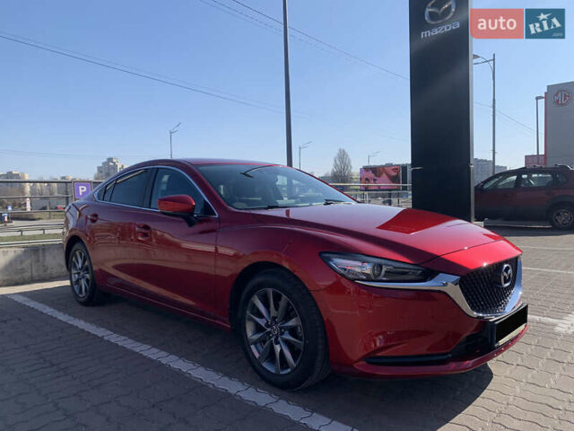 Красный Мазда 6, объемом двигателя 2 л и пробегом 47 тыс. км за 23000 $, фото 1 на Automoto.ua