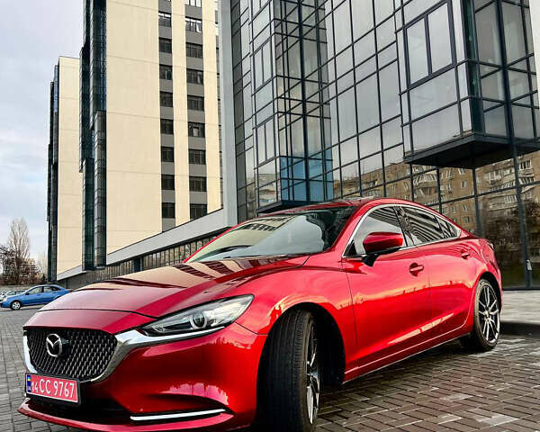 Красный Мазда 6, объемом двигателя 2.49 л и пробегом 99 тыс. км за 14800 $, фото 1 на Automoto.ua