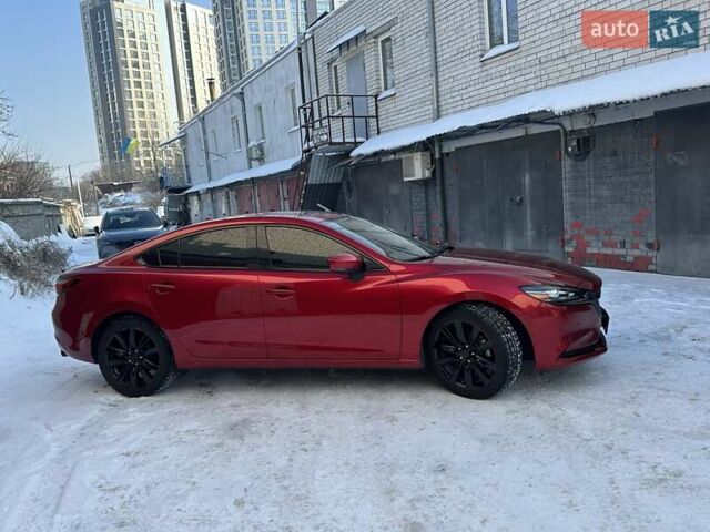 Красный Мазда 6, объемом двигателя 2.49 л и пробегом 74 тыс. км за 18000 $, фото 1 на Automoto.ua