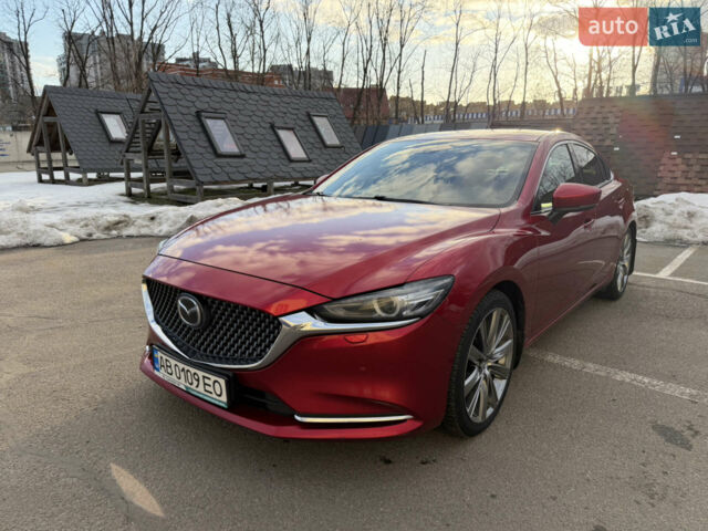 Красный Мазда 6, объемом двигателя 2.49 л и пробегом 165 тыс. км за 19000 $, фото 1 на Automoto.ua