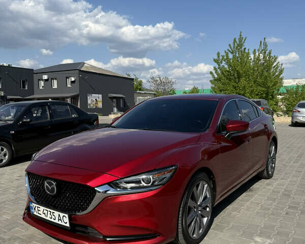 Красный Мазда 6, объемом двигателя 2.49 л и пробегом 55 тыс. км за 18400 $, фото 1 на Automoto.ua
