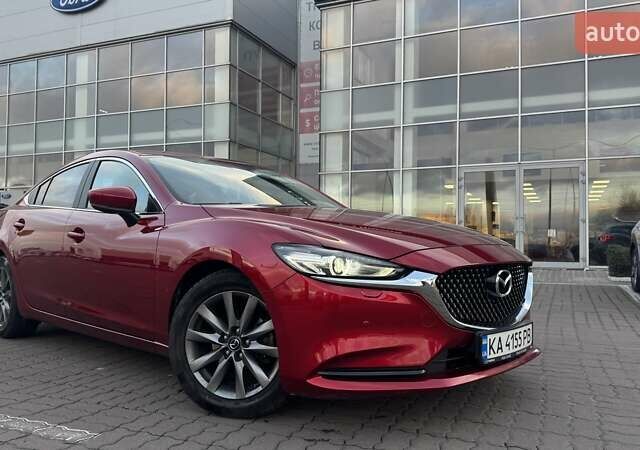 Красный Мазда 6, объемом двигателя 2.49 л и пробегом 60 тыс. км за 24200 $, фото 1 на Automoto.ua