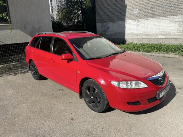 Красный Мазда 6, объемом двигателя 2 л и пробегом 370 тыс. км за 3100 $, фото 1 на Automoto.ua