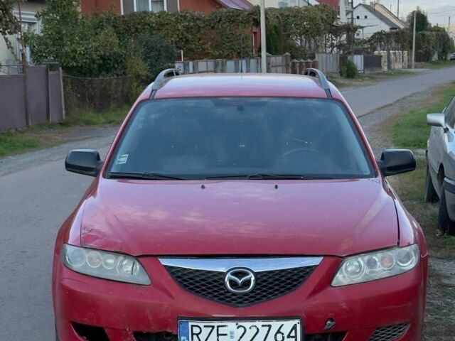 Червоний Мазда 6, об'ємом двигуна 2 л та пробігом 300 тис. км за 850 $, фото 1 на Automoto.ua
