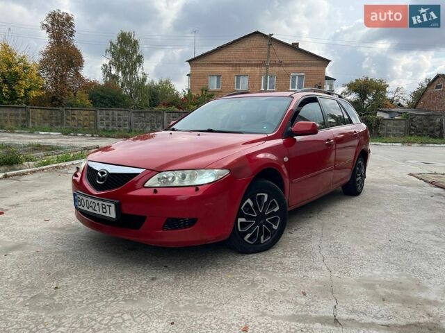 Червоний Мазда 6, об'ємом двигуна 2 л та пробігом 400 тис. км за 1950 $, фото 1 на Automoto.ua