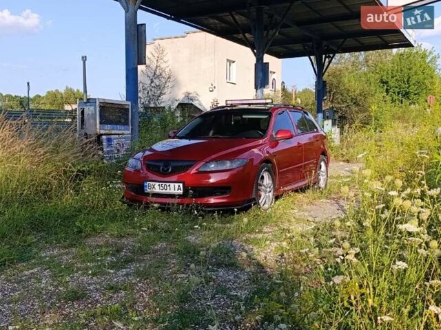 Червоний Мазда 6, об'ємом двигуна 2 л та пробігом 360 тис. км за 6800 $, фото 1 на Automoto.ua