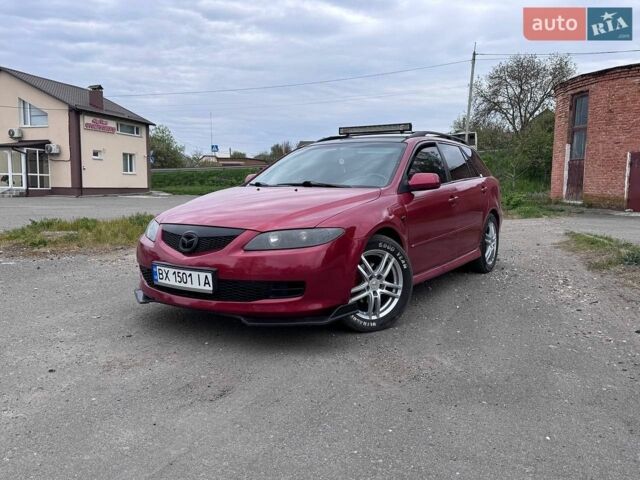 Червоний Мазда 6, об'ємом двигуна 2 л та пробігом 370 тис. км за 4499 $, фото 1 на Automoto.ua