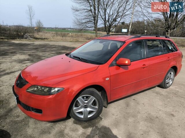 Червоний Мазда 6, об'ємом двигуна 2 л та пробігом 283 тис. км за 5500 $, фото 1 на Automoto.ua