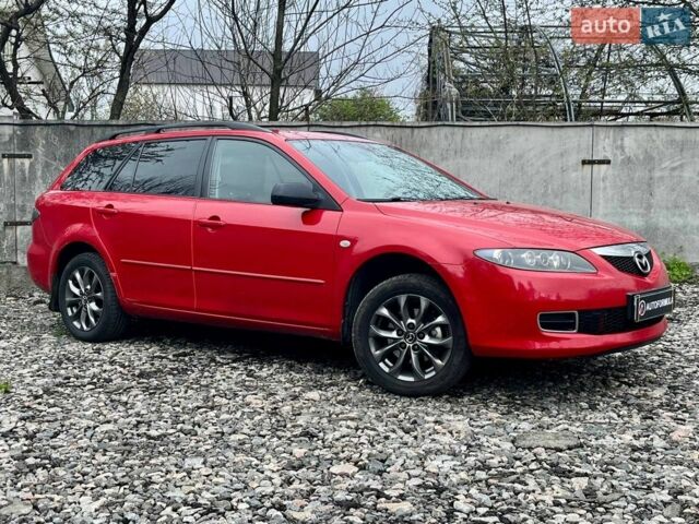 Красный Мазда 6, объемом двигателя 1.8 л и пробегом 216 тыс. км за 5990 $, фото 1 на Automoto.ua