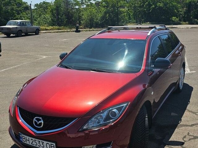 Червоний Мазда 6, об'ємом двигуна 2 л та пробігом 265 тис. км за 6800 $, фото 1 на Automoto.ua