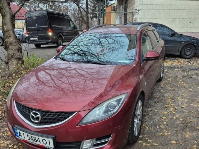 Красный Мазда 6, объемом двигателя 1.99 л и пробегом 220 тыс. км за 5899 $, фото 1 на Automoto.ua
