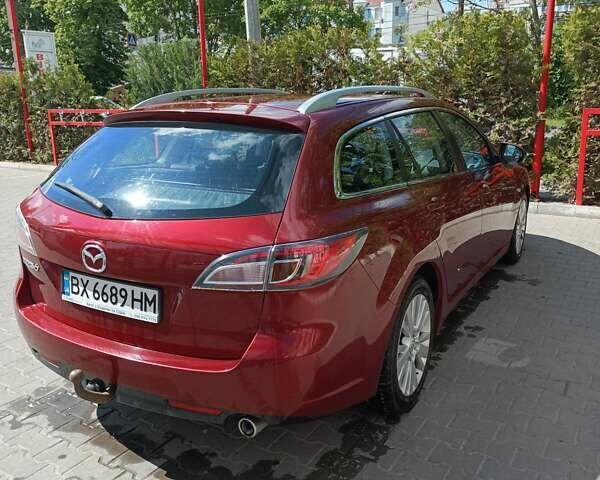 Красный Мазда 6, объемом двигателя 2 л и пробегом 325 тыс. км за 5499 $, фото 1 на Automoto.ua