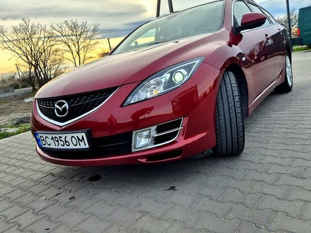 Красный Мазда 6, объемом двигателя 2 л и пробегом 294 тыс. км за 6999 $, фото 1 на Automoto.ua