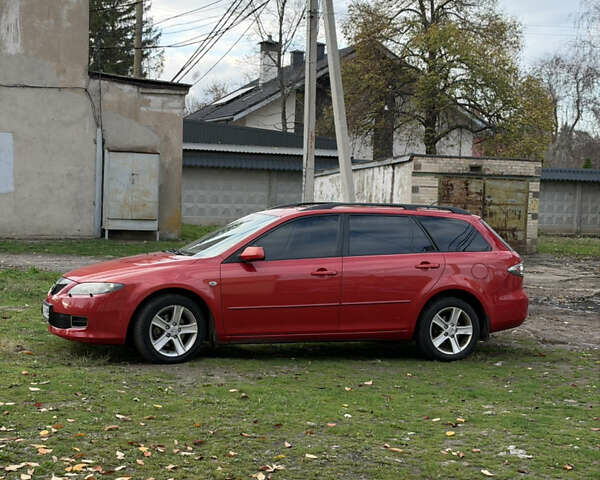 Красный Мазда 6, объемом двигателя 1.8 л и пробегом 302 тыс. км за 5550 $, фото 1 на Automoto.ua