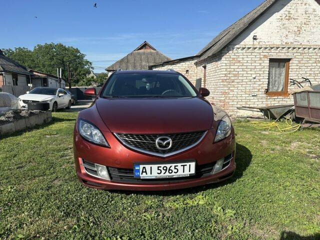 Червоний Мазда 6, об'ємом двигуна 2 л та пробігом 276 тис. км за 7695 $, фото 1 на Automoto.ua