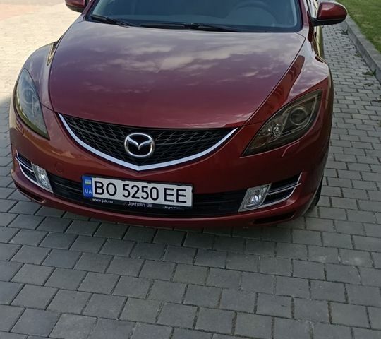 Червоний Мазда 6, об'ємом двигуна 2.2 л та пробігом 224 тис. км за 5800 $, фото 1 на Automoto.ua