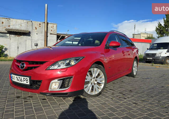 Красный Мазда 6, объемом двигателя 2.18 л и пробегом 440 тыс. км за 6750 $, фото 1 на Automoto.ua