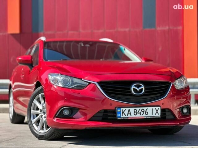 Красный Мазда 6, объемом двигателя 2.2 л и пробегом 233 тыс. км за 10500 $, фото 1 на Automoto.ua