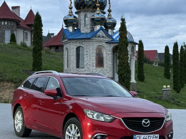 Красный Мазда 6, объемом двигателя 2.2 л и пробегом 290 тыс. км за 8000 $, фото 1 на Automoto.ua