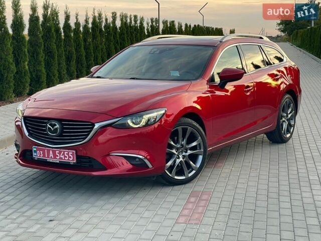 Красный Мазда 6, объемом двигателя 2.2 л и пробегом 197 тыс. км за 12800 $, фото 1 на Automoto.ua